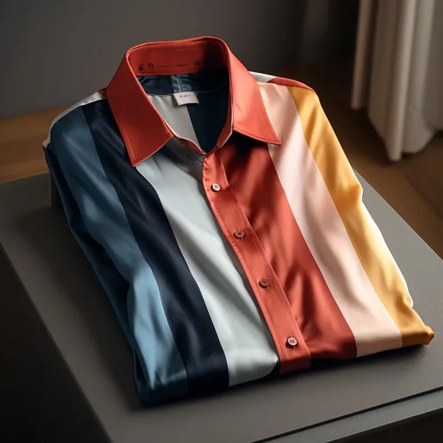 Men's Business Casual Button-Down Shirt