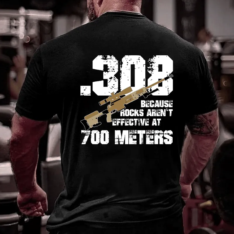 Men's Slogan Text Short Sleeve Round Neck T-Shirt