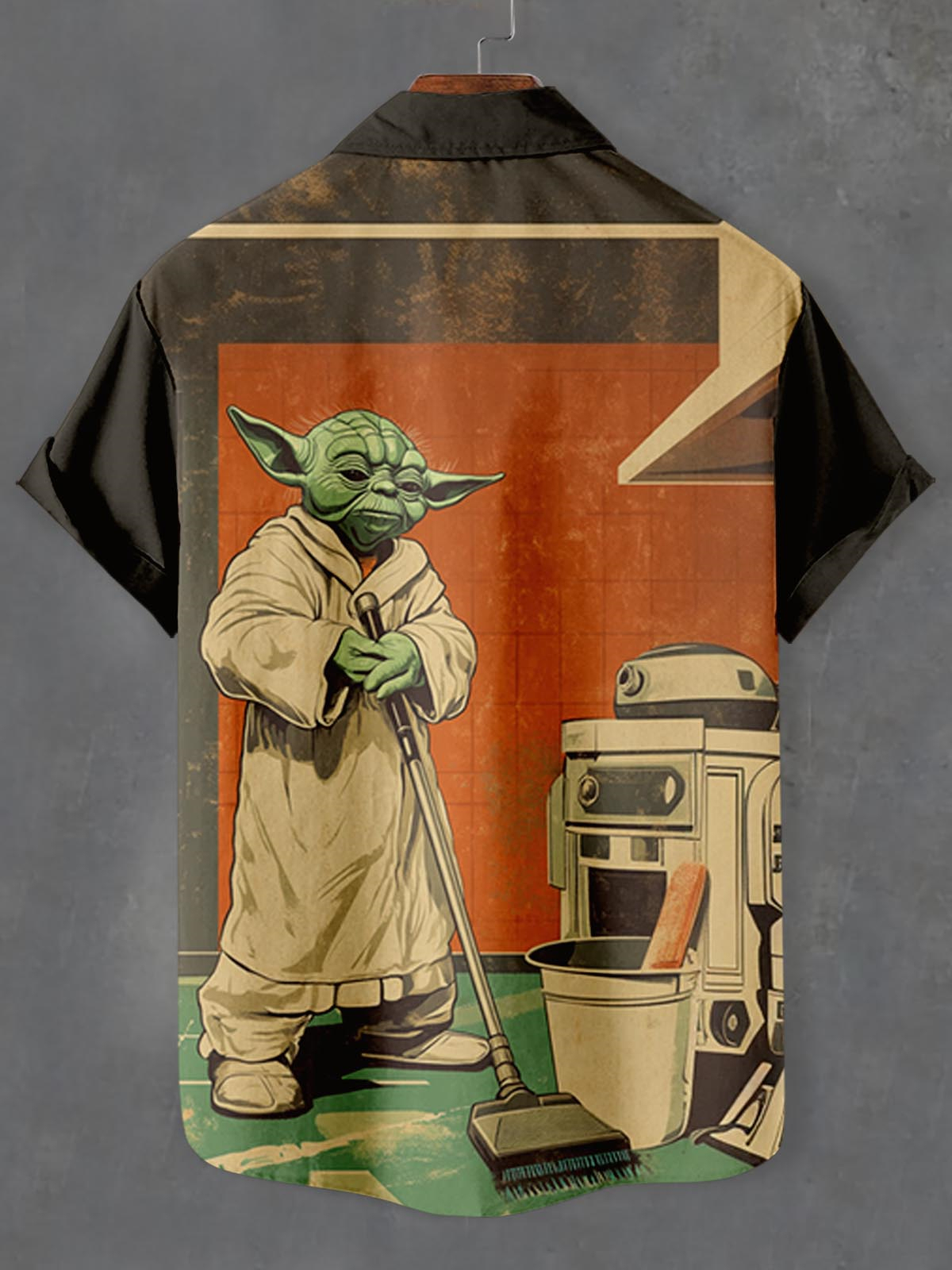 Men's Classic Movie Graphic Short Sleeve Shirt