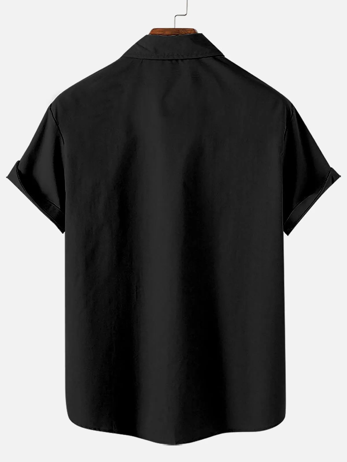 Men's Memorial Day Easter Print Short Sleeve Shirt