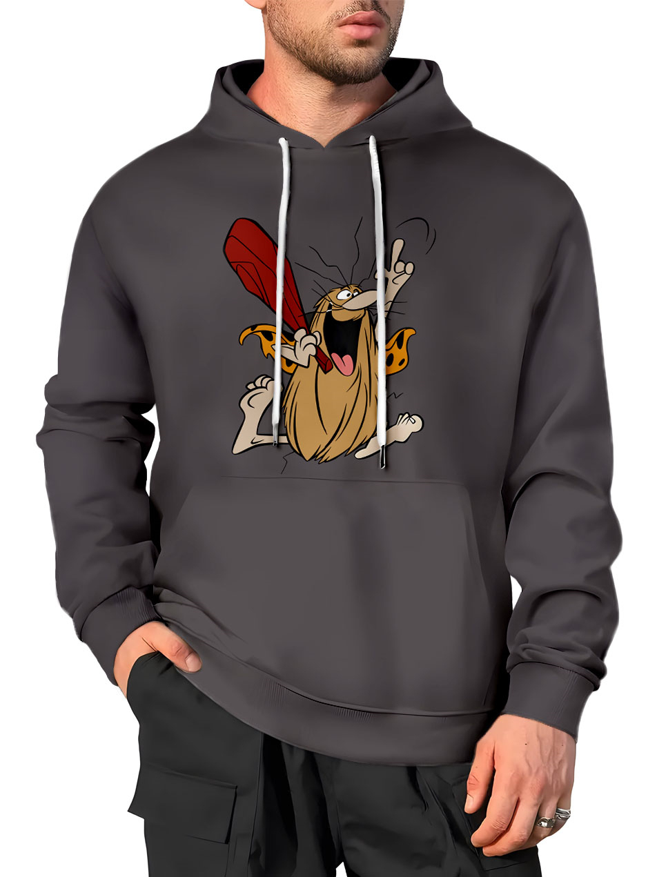 Men's Christmas Funny Art Print Casual Sweatshirt