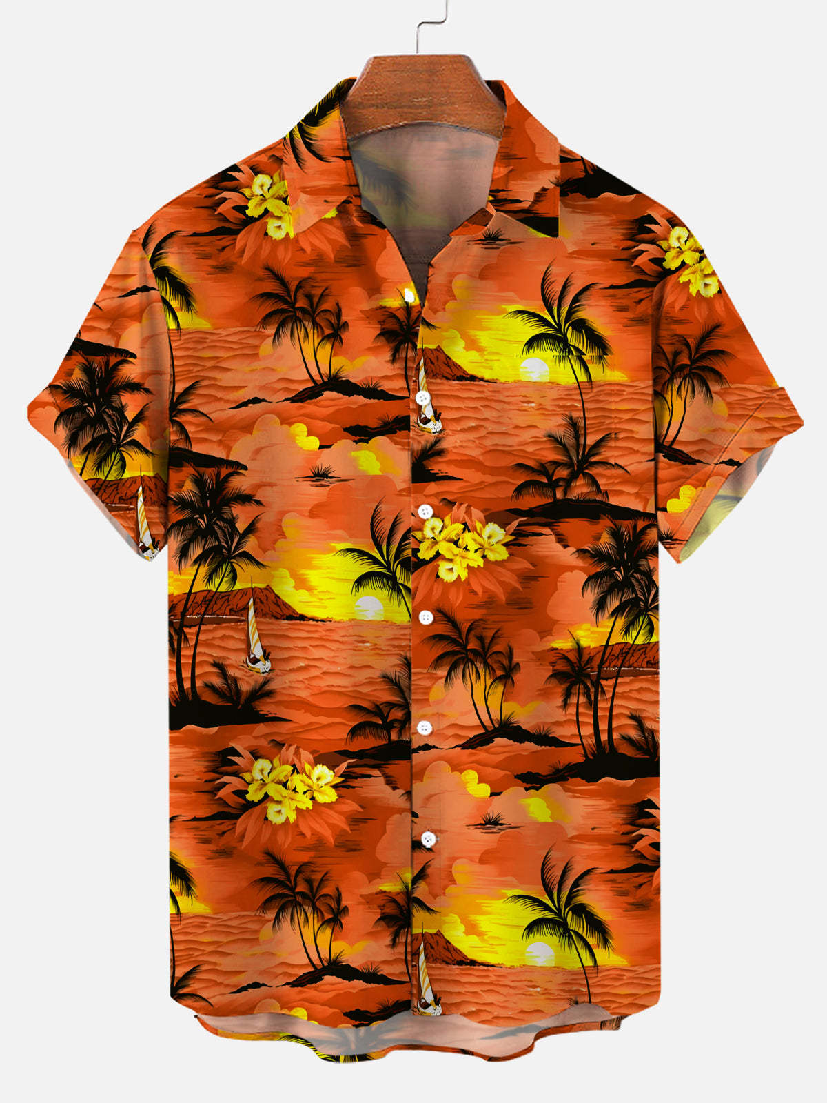 Eleuteria Seaside Hawaiian Shirt