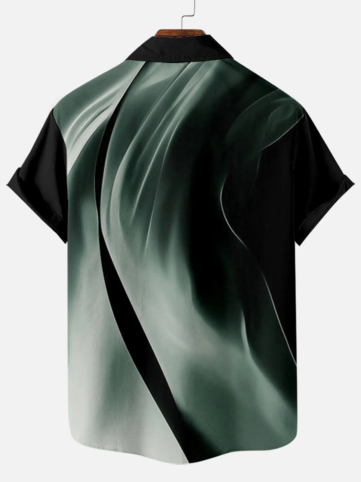 Men's Memorial Day Easter Print Short Sleeve Shirt