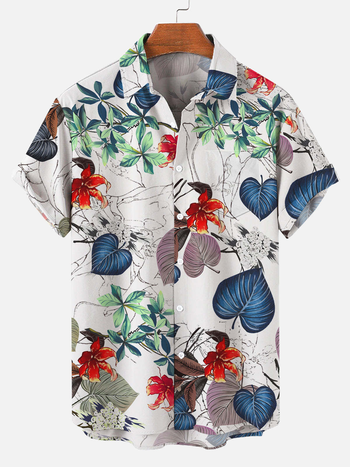 Thalassa Tropical Print Shirt