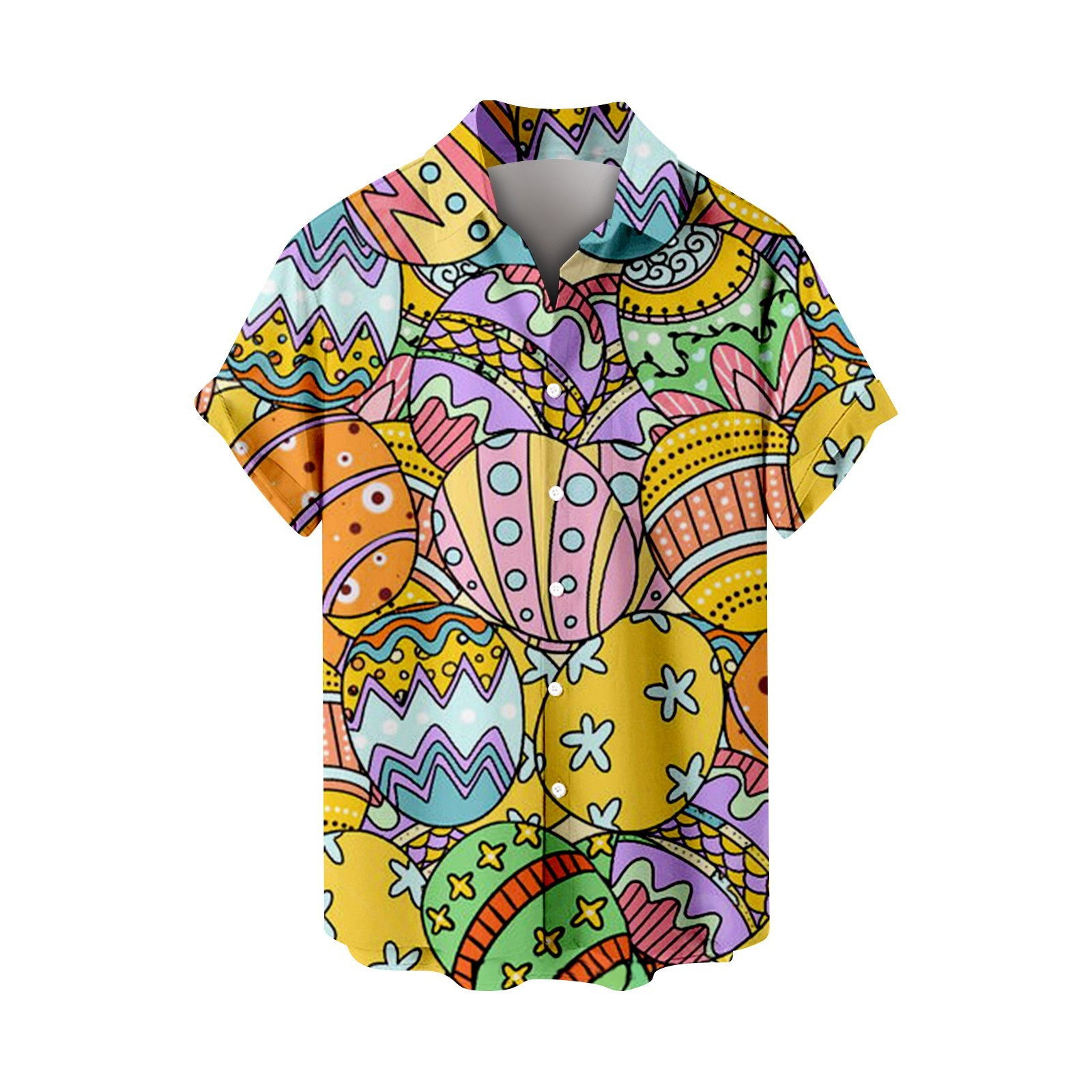 Men's Easter Fun Graphic Short Sleeve Shirt