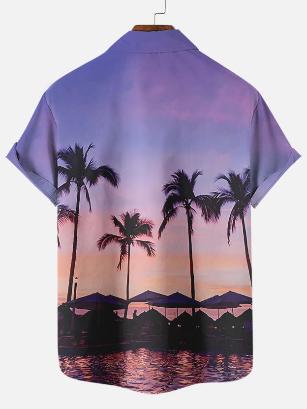 Galadriel Sunset Aloha Shirt