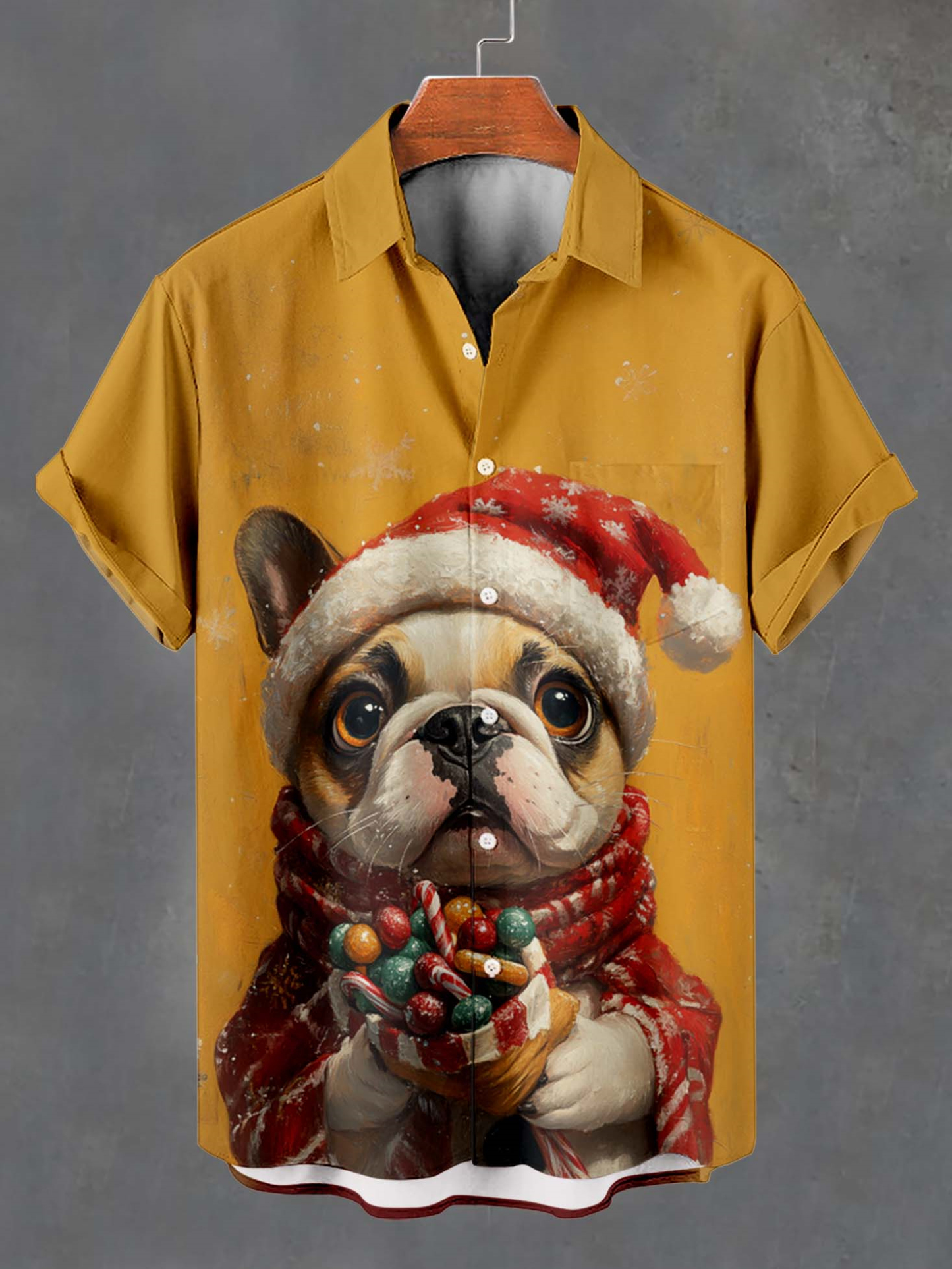 Men's Fun Cartoon Graphic Short Sleeve Shirt