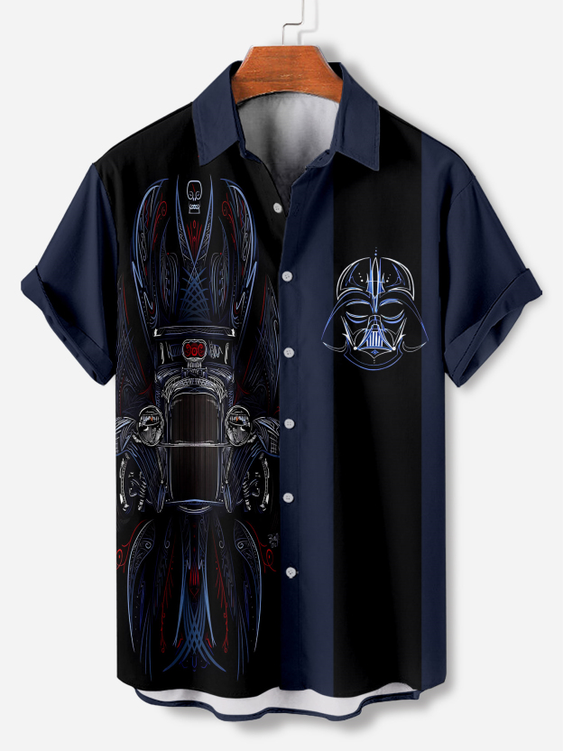 Men's Short Refreshing elegant hawaii Sleeve Shirt