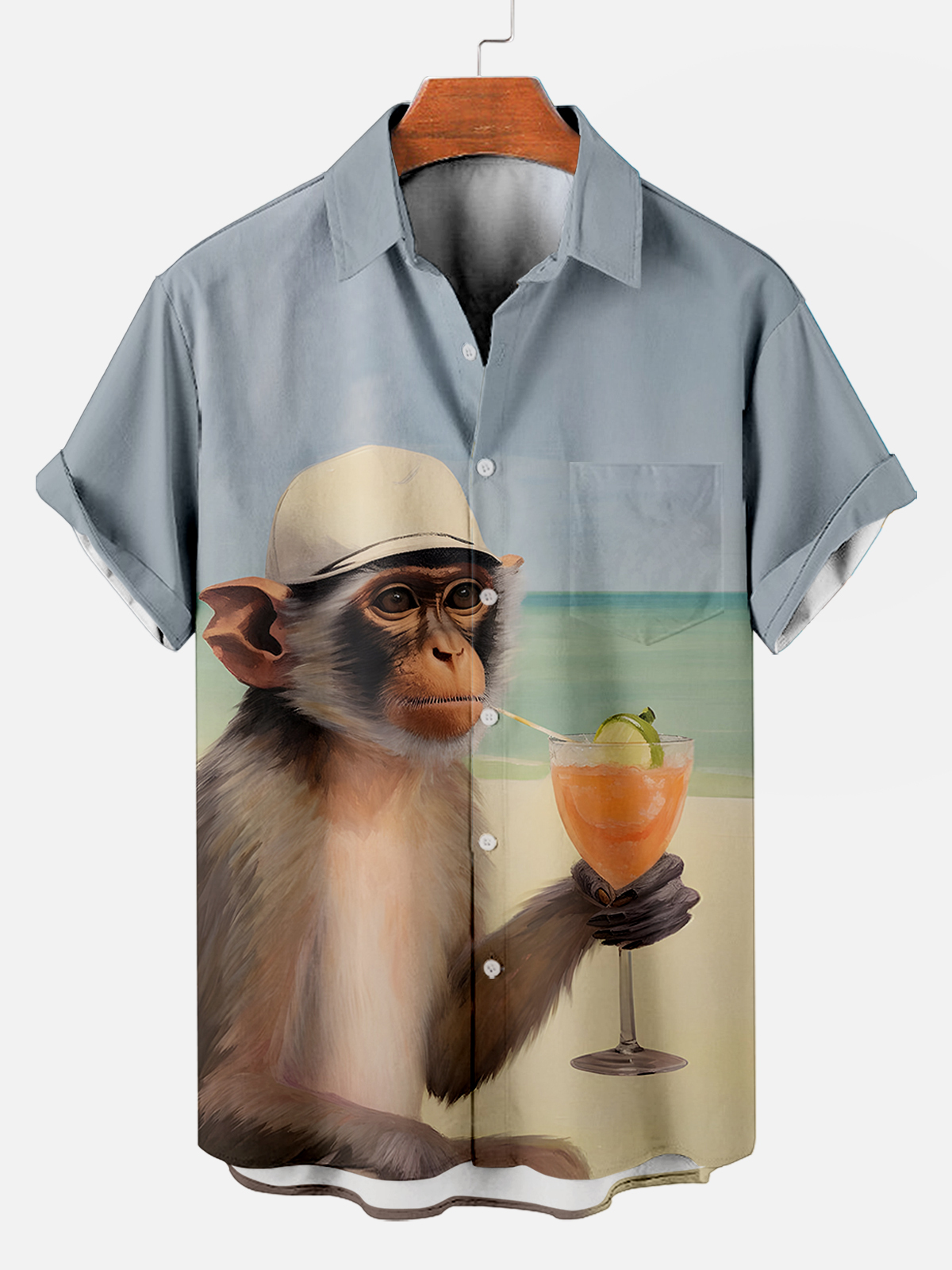 Animal Graphic Short Sleeve Shirt