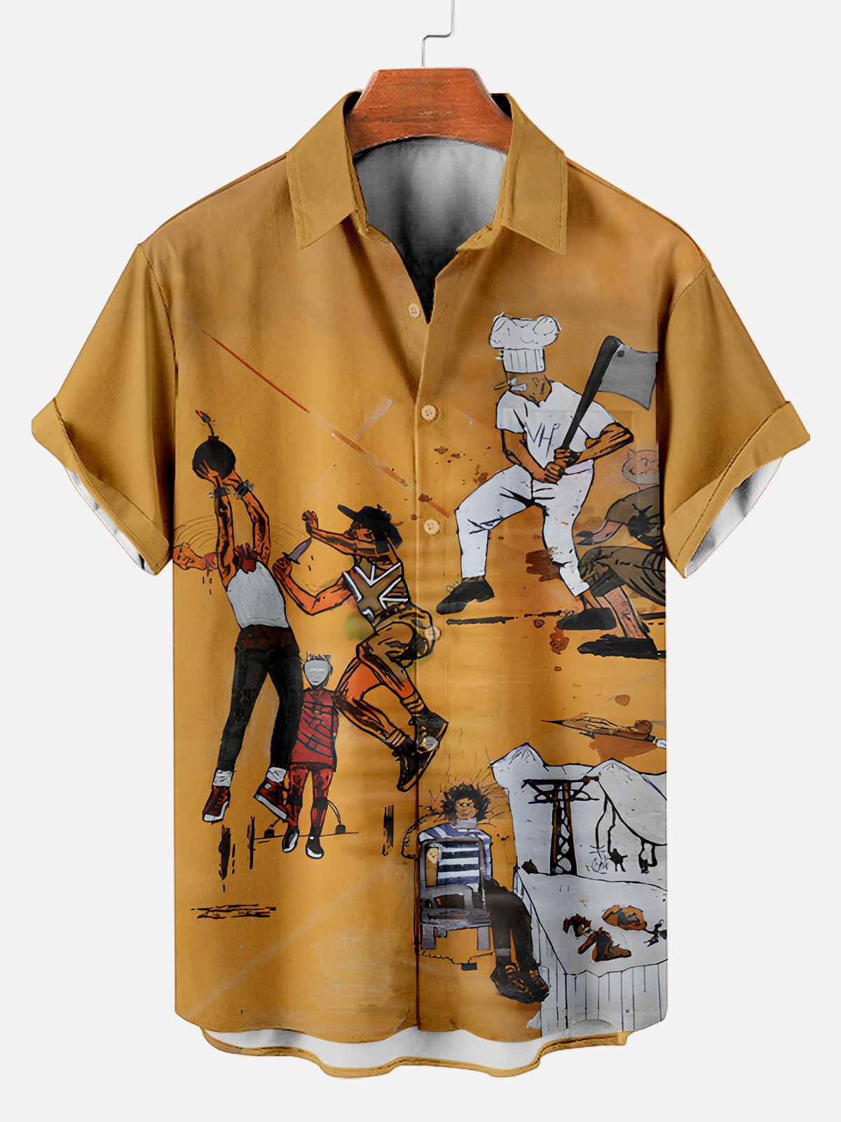 Pop Culture 70's-80s Men's Nostalgia Shirt