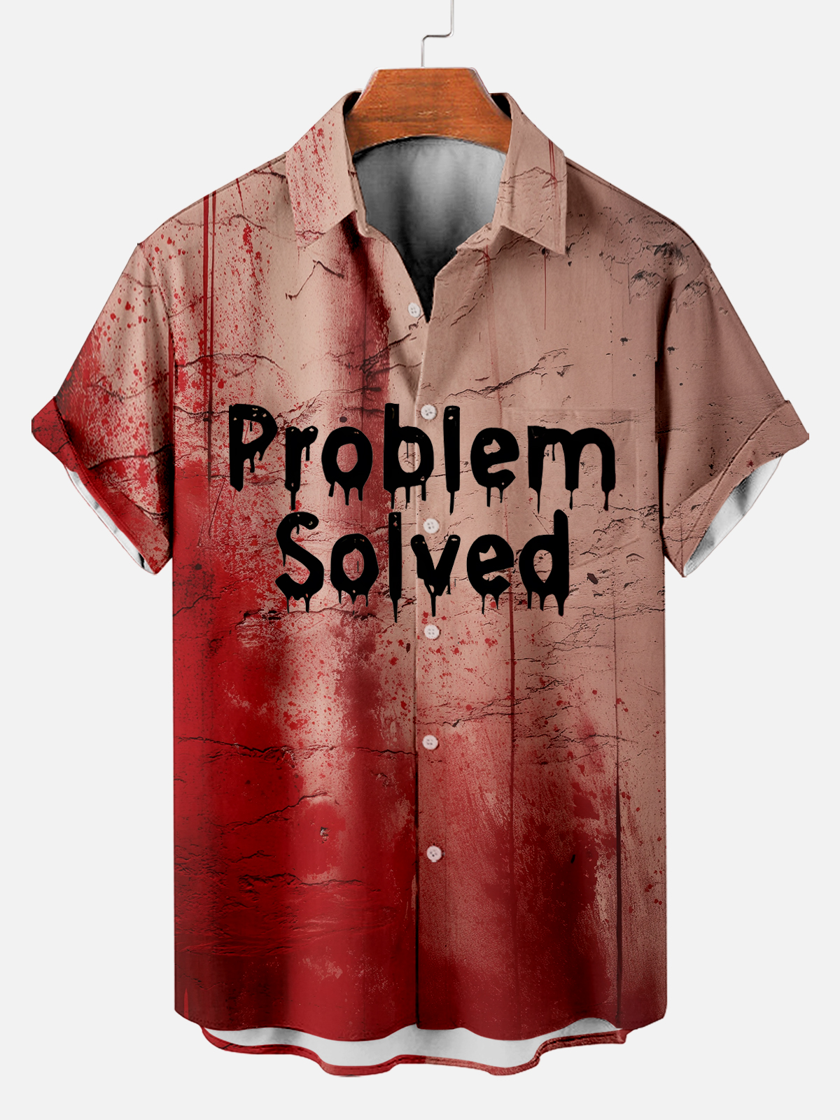 Men's Halloween Graphic Short Sleeve Shirt