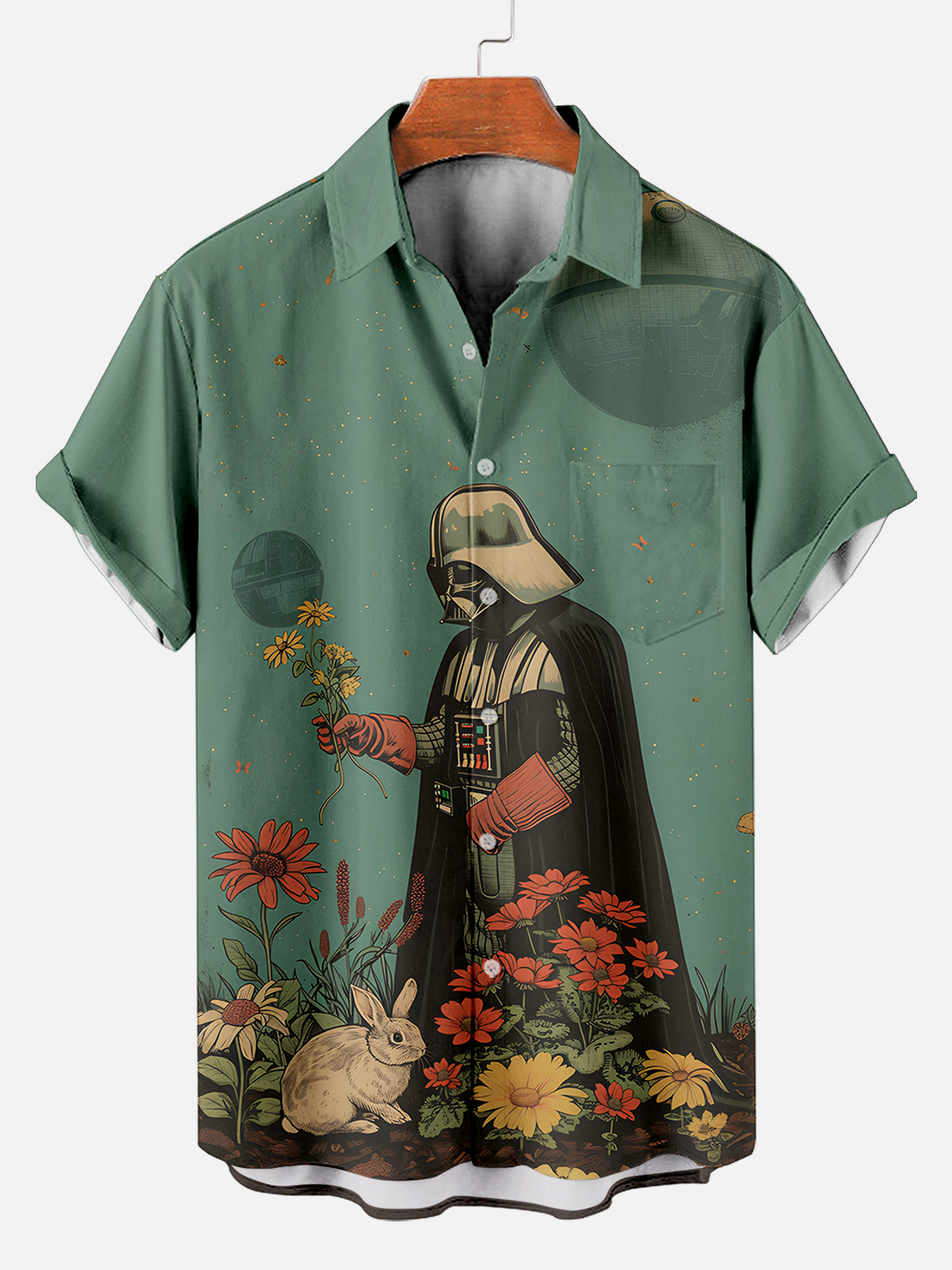 Men's Classic Movie Graphic Short Sleeve Shirt