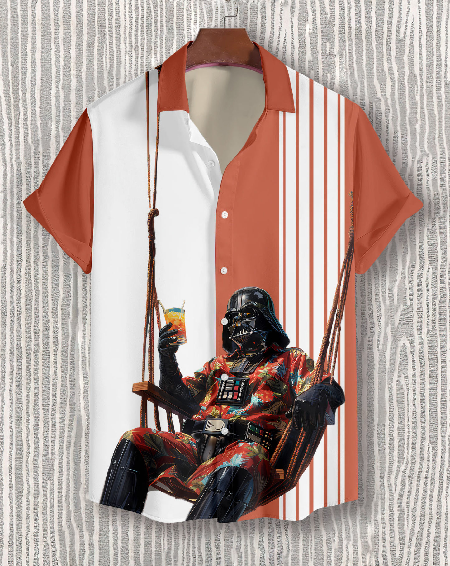 Men's Classic Movie Graphic Short Sleeve Shirt