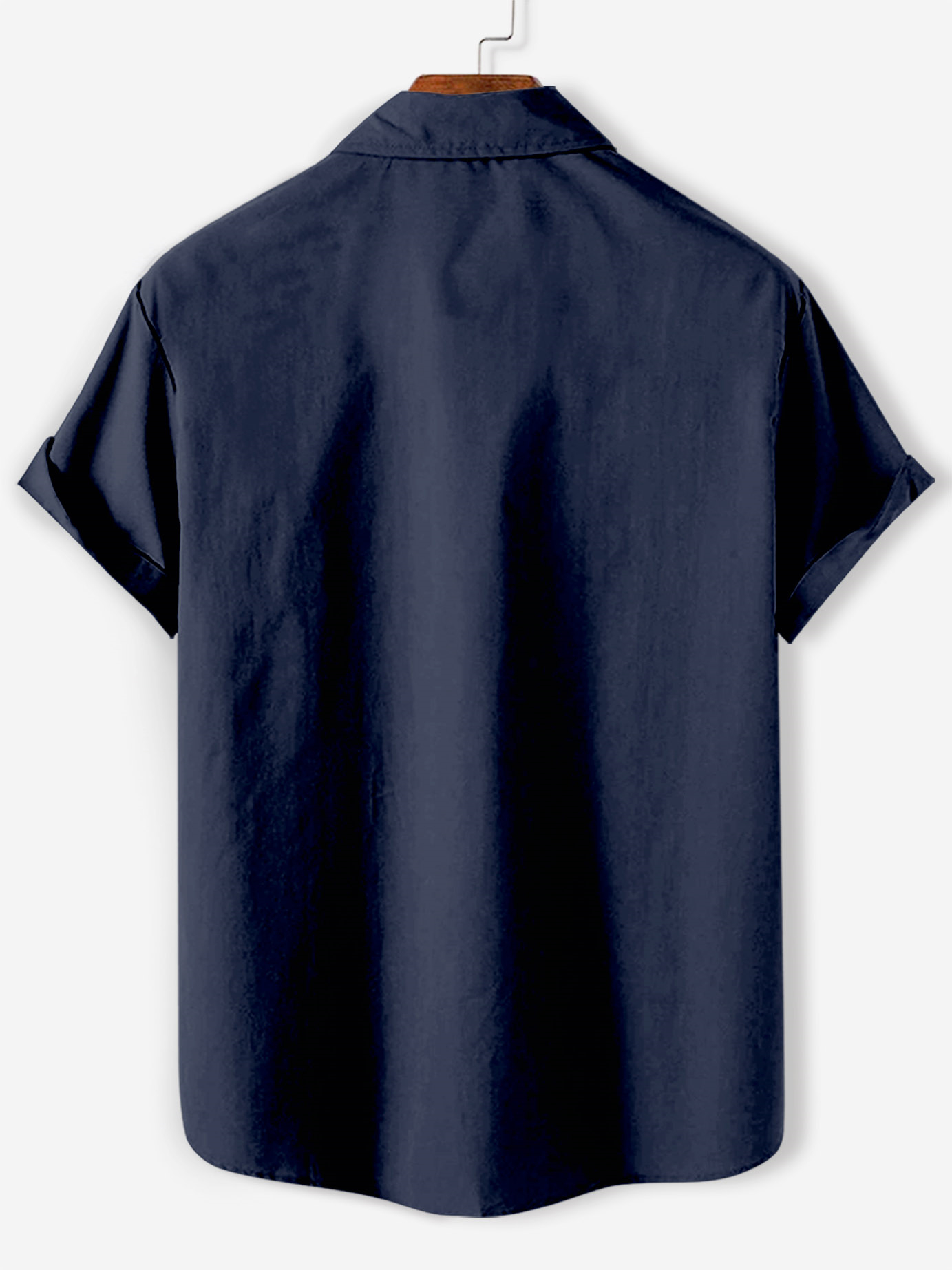 Men's cartoon racing stripe element short-sleeved shirt