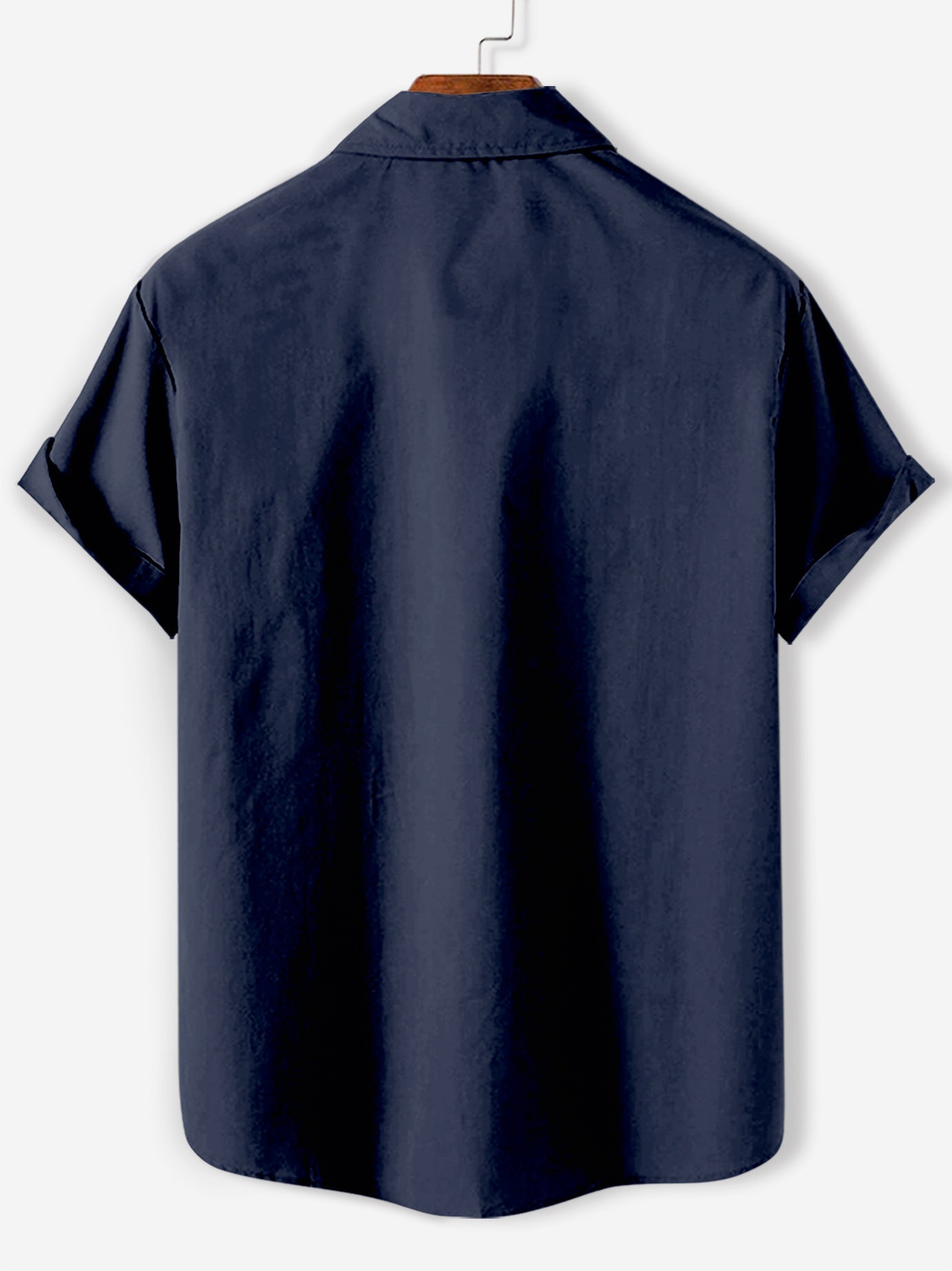 Men's cartoon racing stripe element short-sleeved shirt