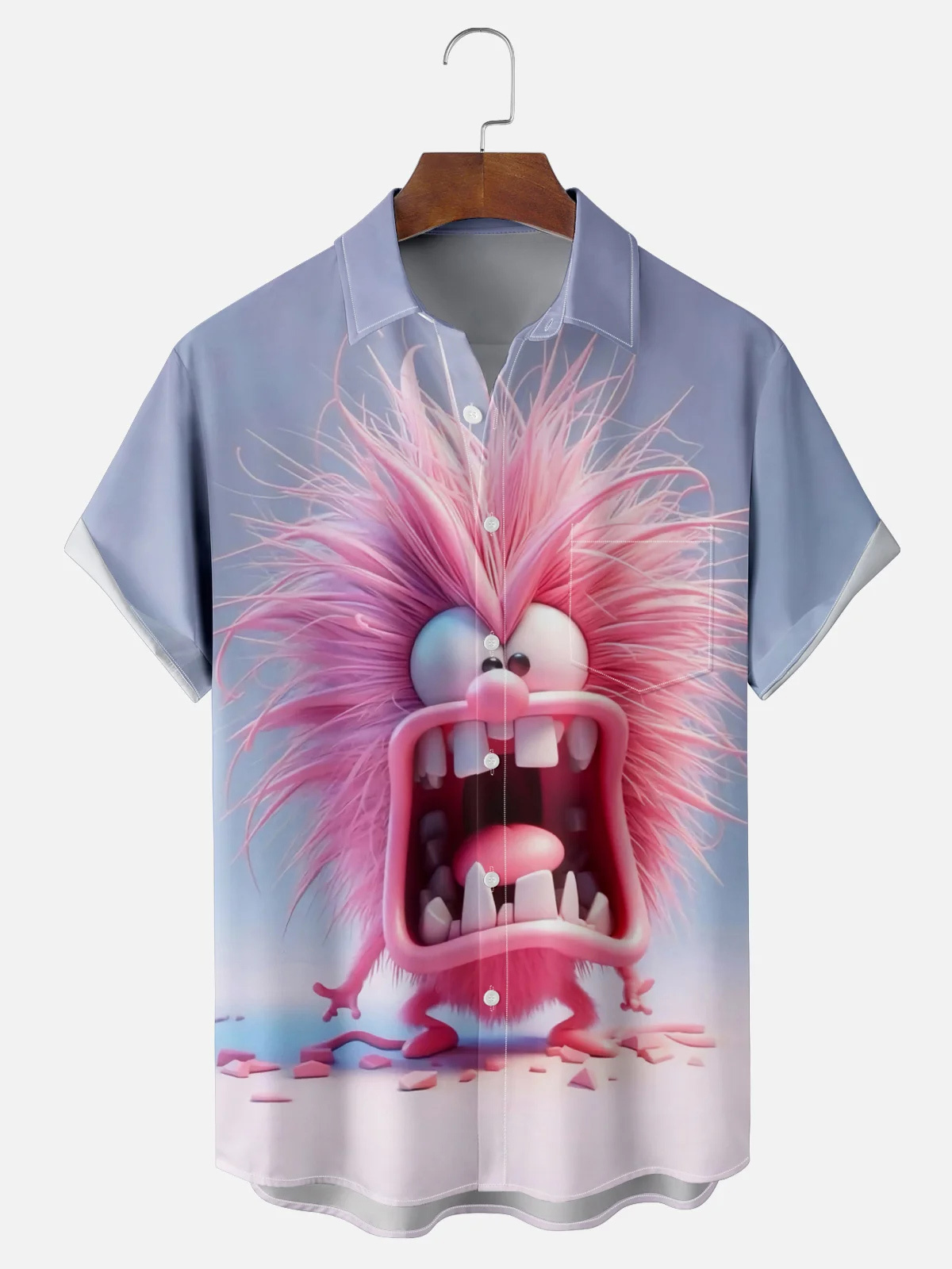 [Copy]Men's Classic Movie Godfather Animal Fun Graphic Short Sleeve Shirt