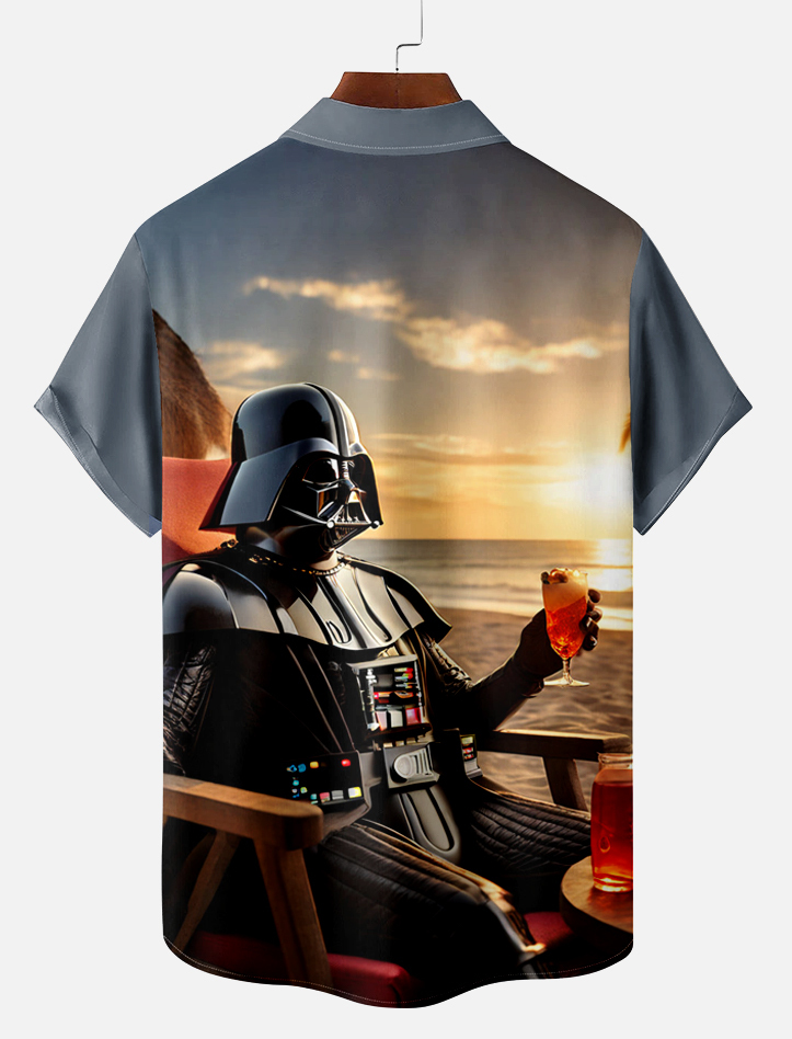 Classic movie graphic short sleeve shirt