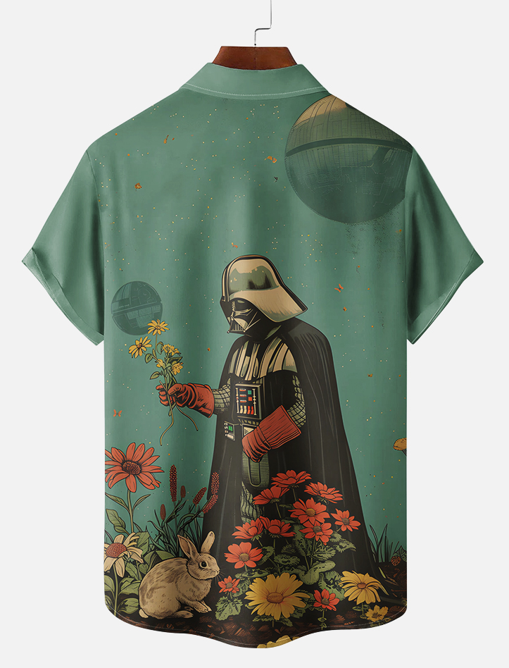 Men's Classic Movie Graphic Short Sleeve Shirt