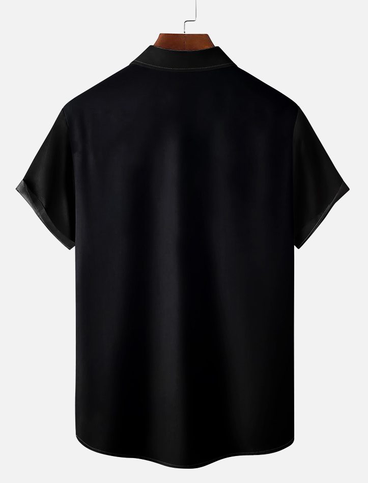 Men's Classic Movie Graphic Short Sleeve Shirt