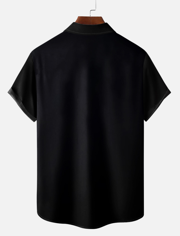 Men's Classic Movie Graphic Short Sleeve Shirt