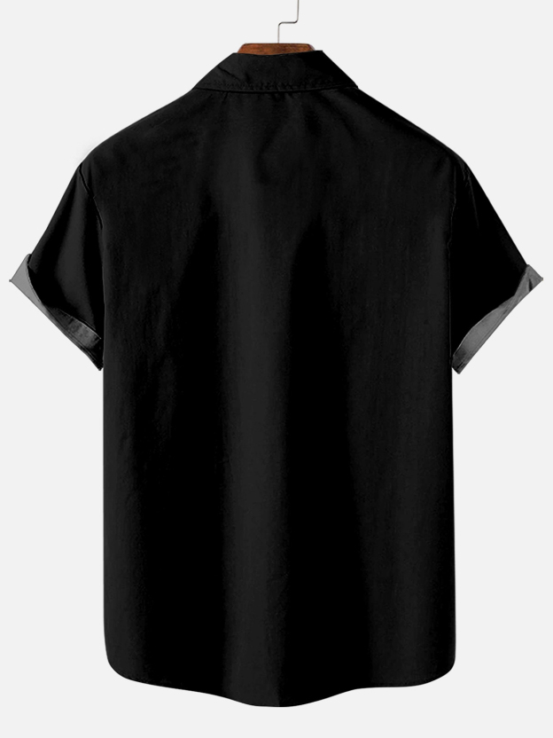 Men's Halloween Graphic Short Sleeve Shirt