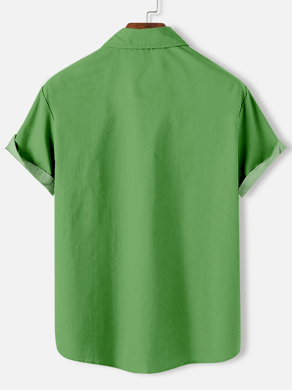 Men's Christmas Cartoon Graphic Short Sleeve Shirt