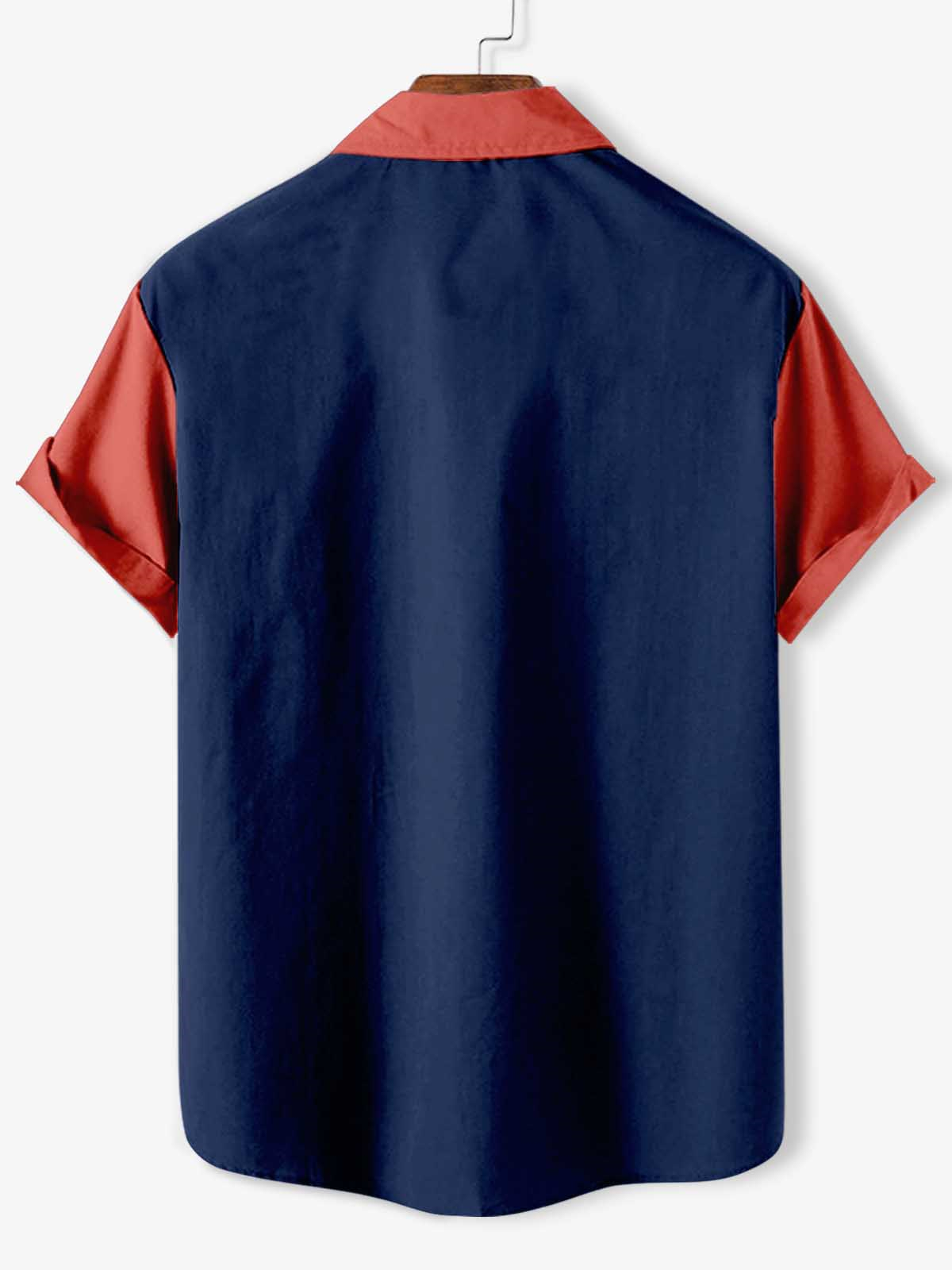 Men's Patriotic Short Sleeve Shirt