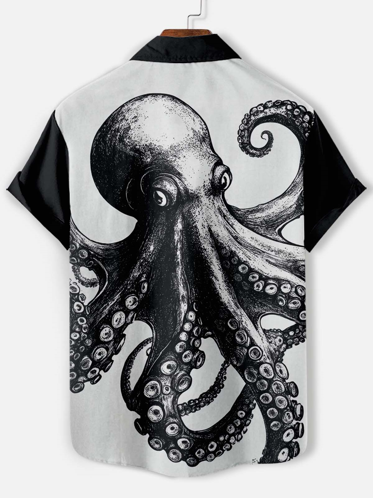 Men's Marine Life Graphic Short Sleeve Shirt