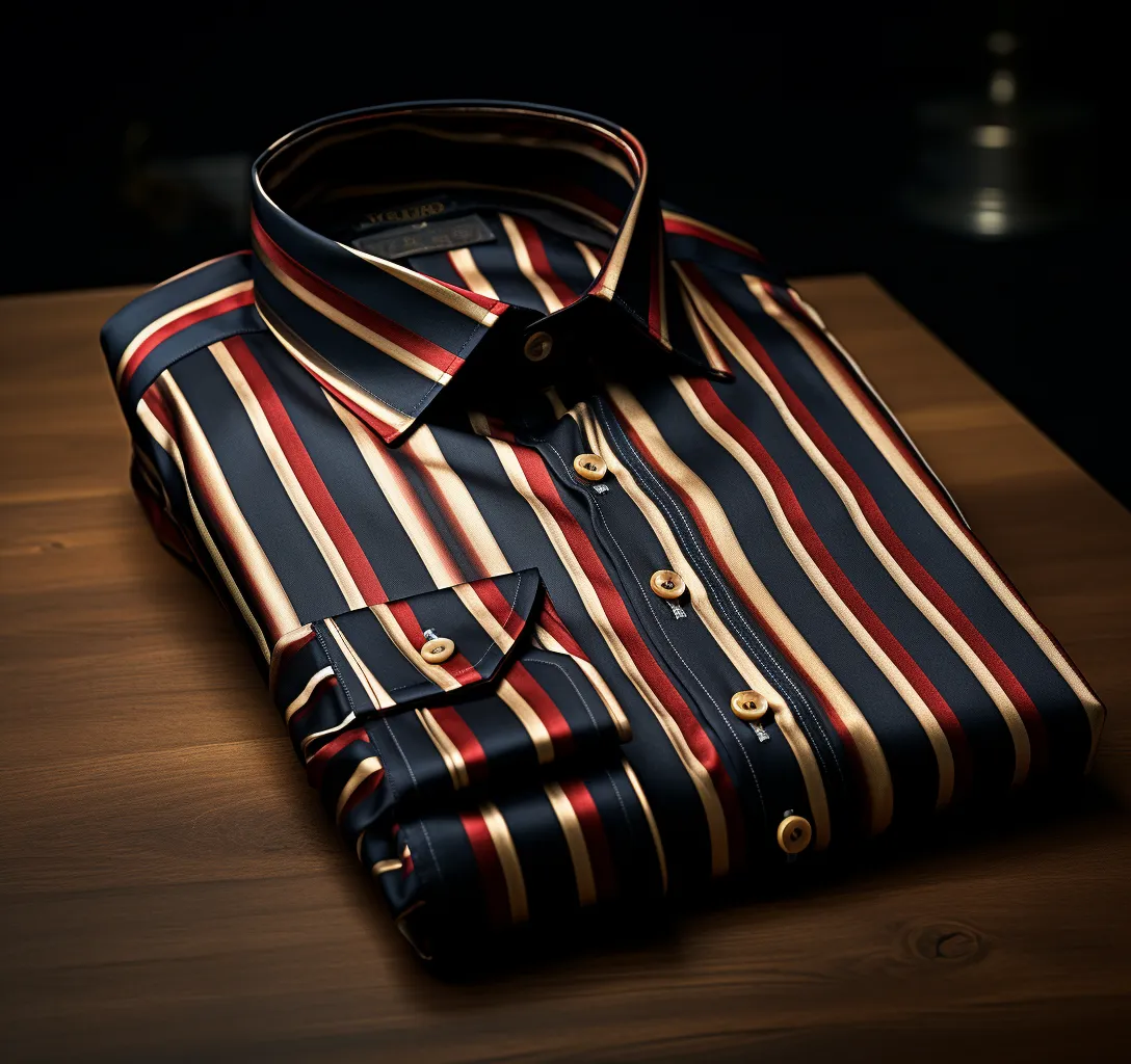 Men's Business Casual Button-Down Shirt