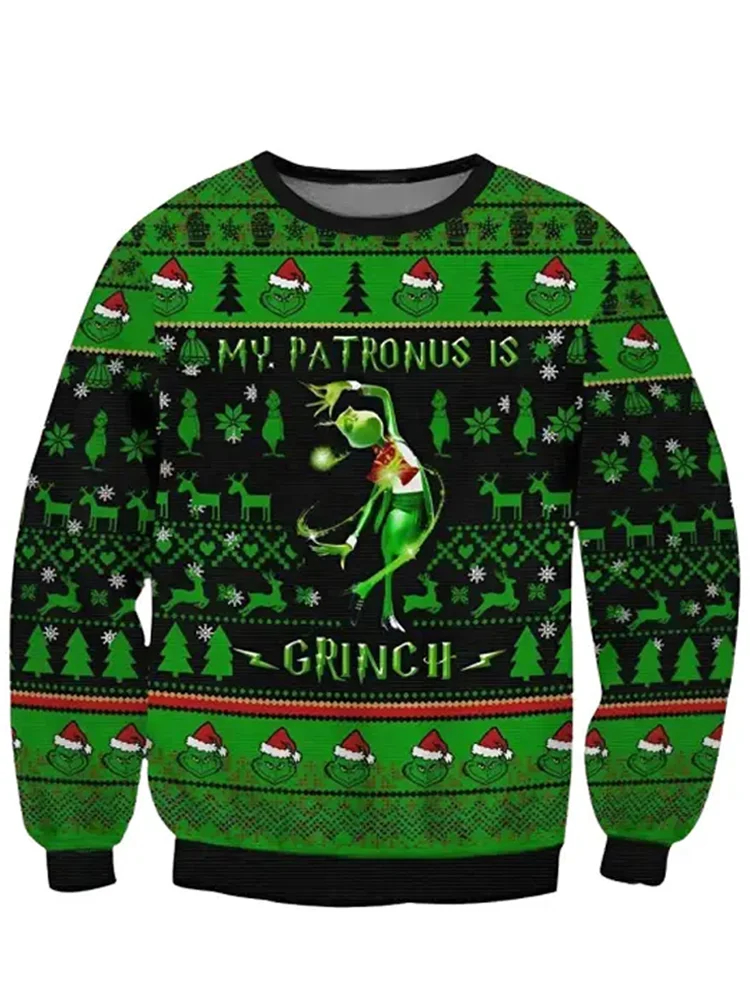 Men's Casual Art Graphic Long Sleeve Sweatshirt