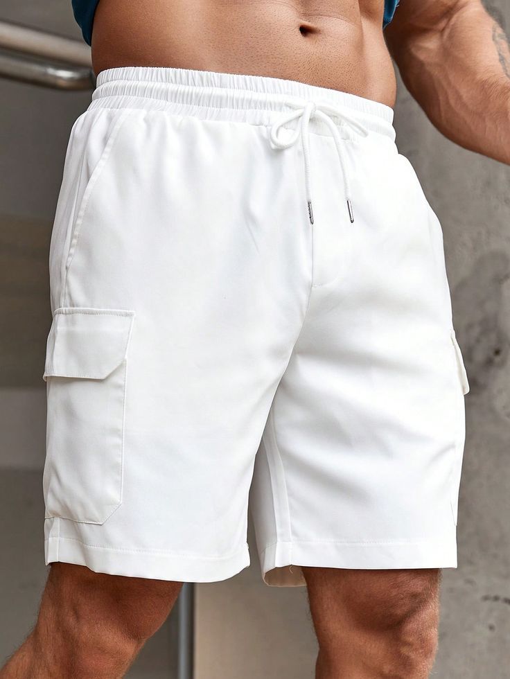 Men's casual cargo shorts