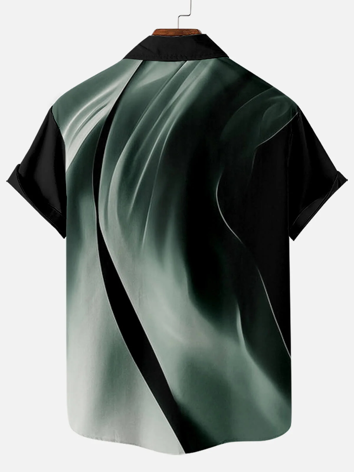 Men's Easter Cross Print Short Sleeve Shirt