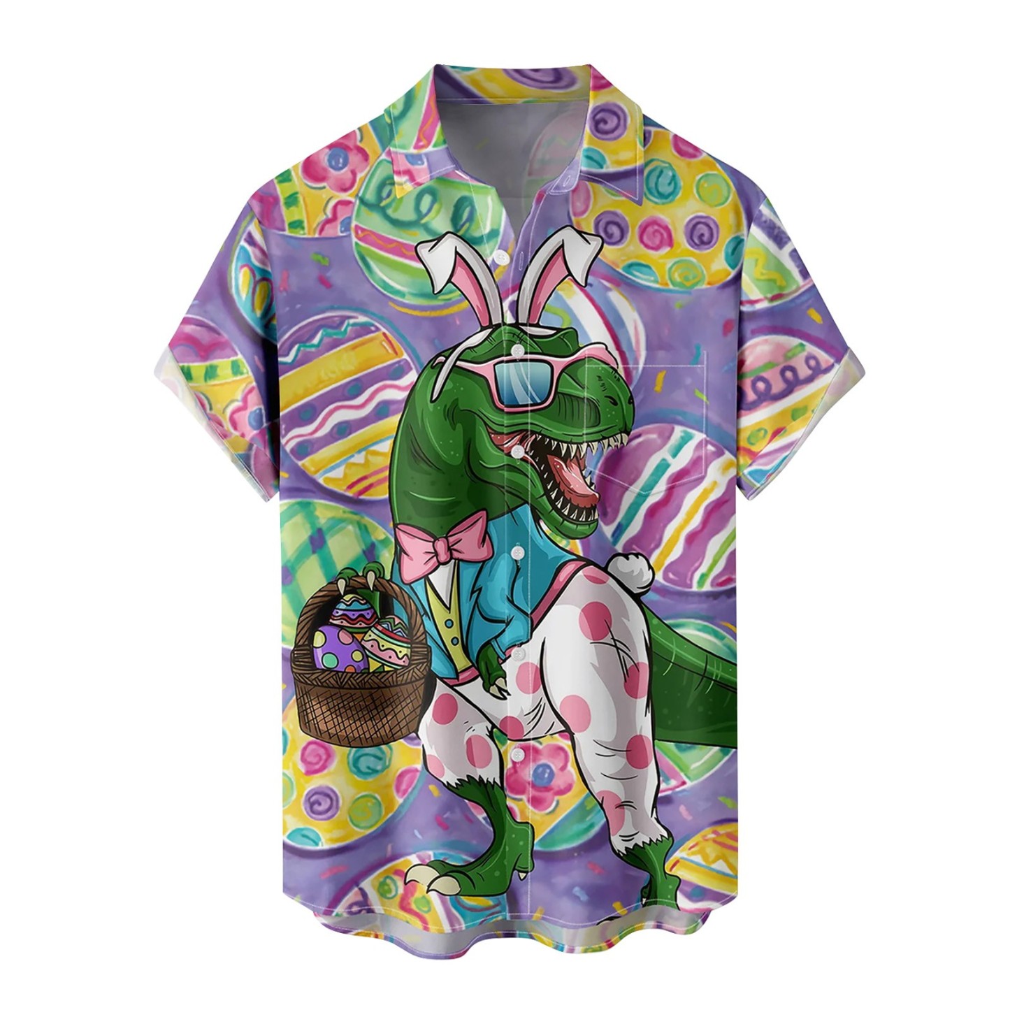 Men's Easter Fun Graphic Short Sleeve Shirt