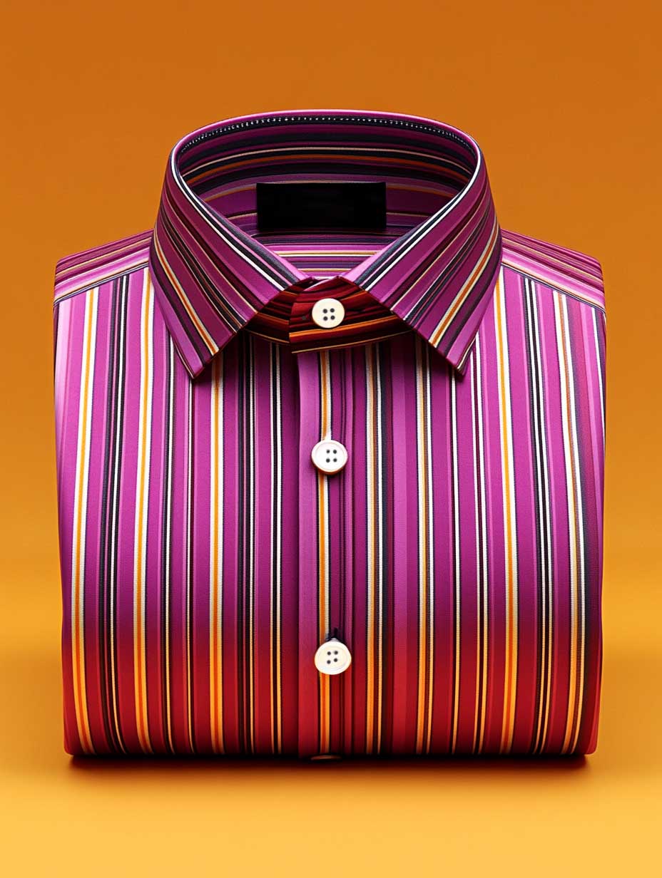 Men's Business Casual Button-Down Shirt