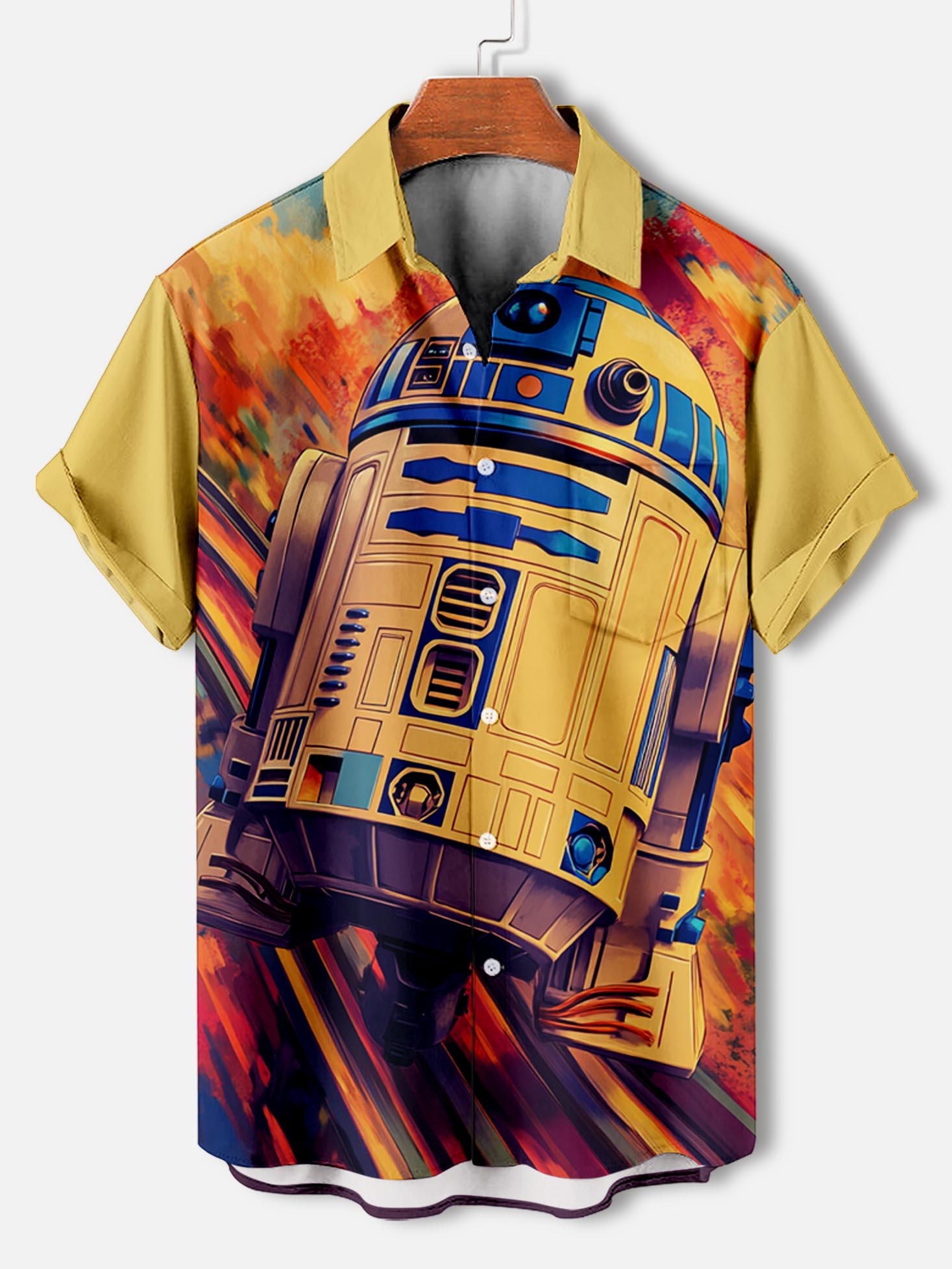 Men's Classic Movie Graphic Short Sleeve Shirt