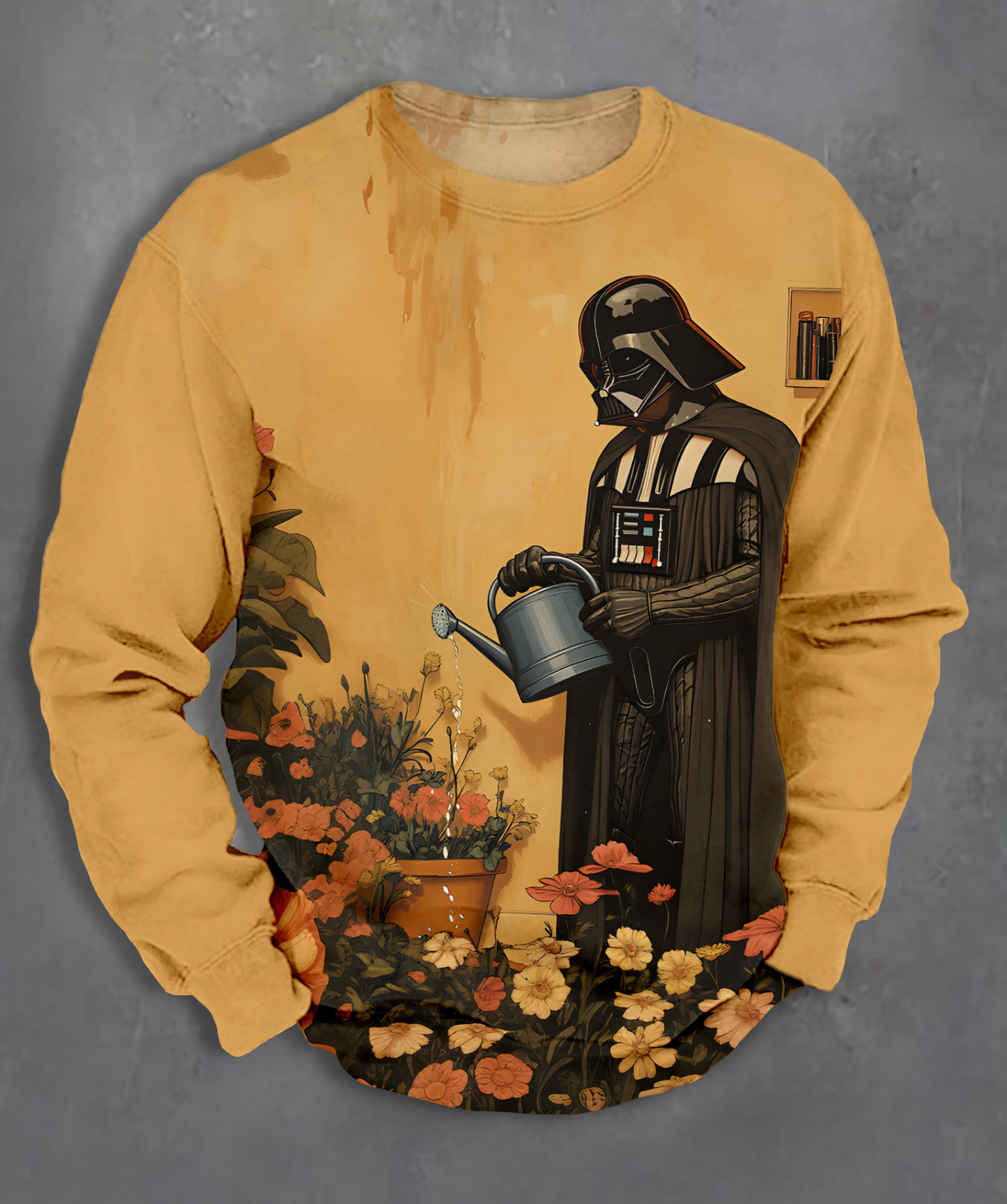 Men's Casual Classic Movie Graphic Long Sleeve Sweater