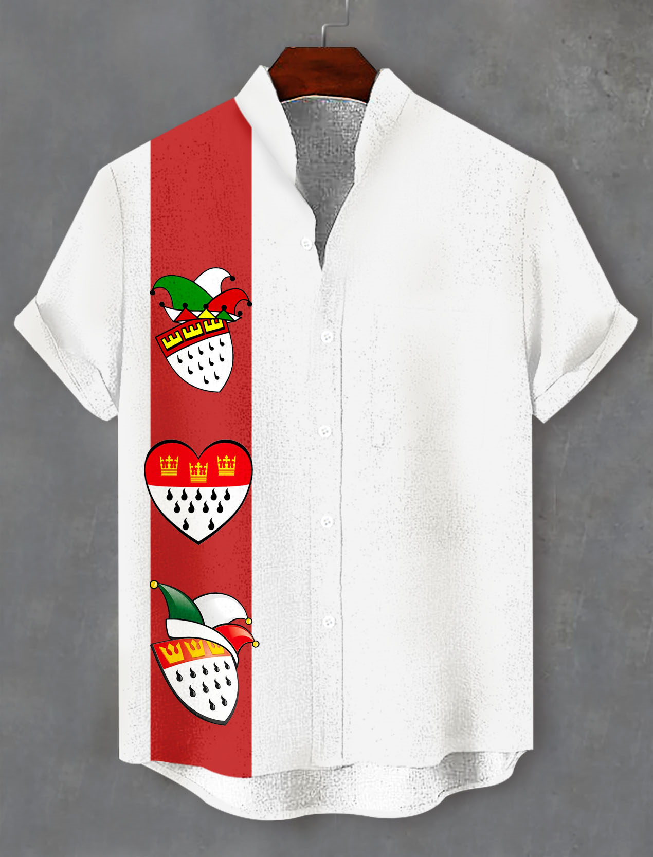 Men's Short Refreshing elegant hawaii Sleeve Shirt