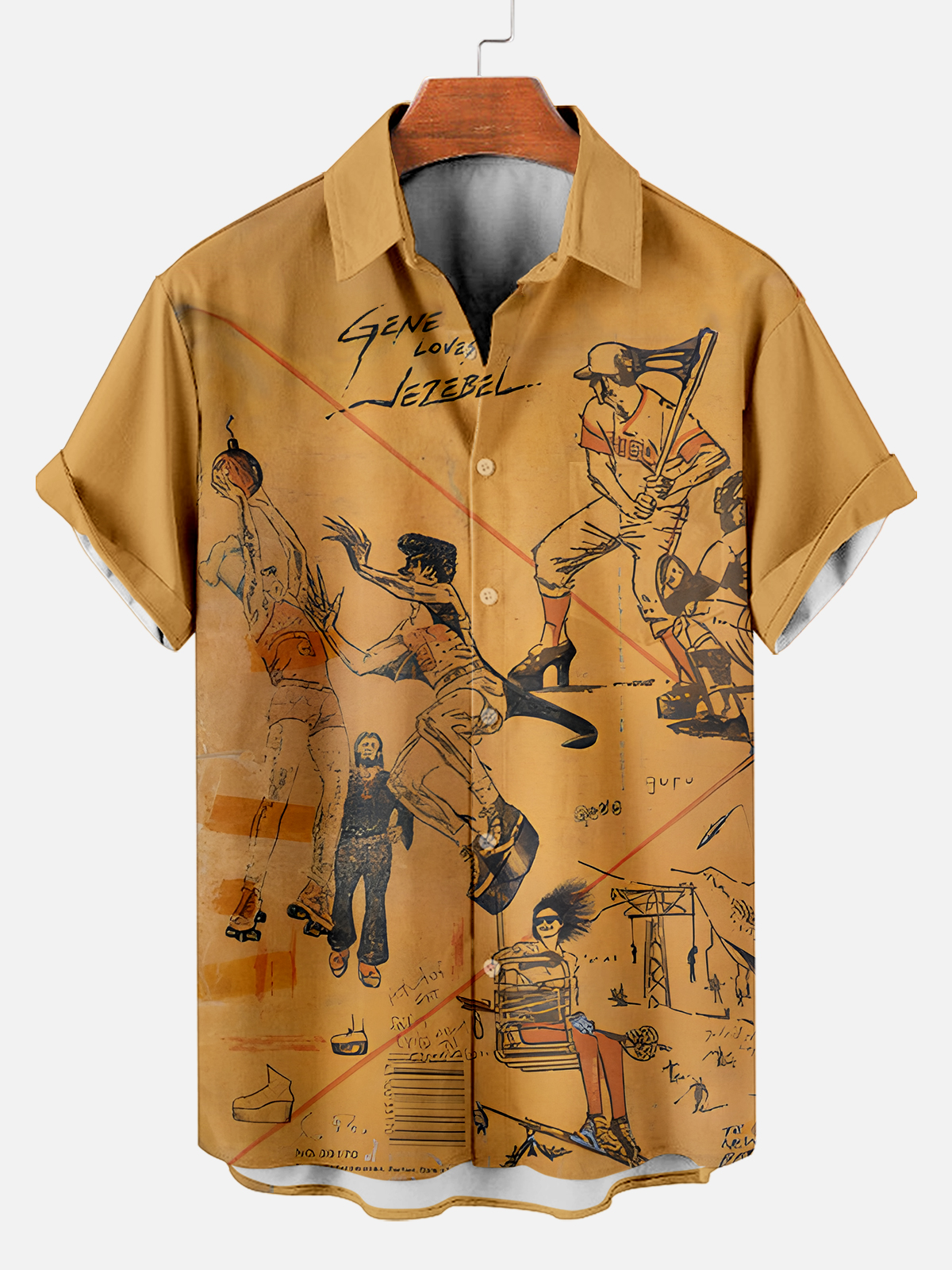 Pop Culture 70's-80s Men's Nostalgia Shirt