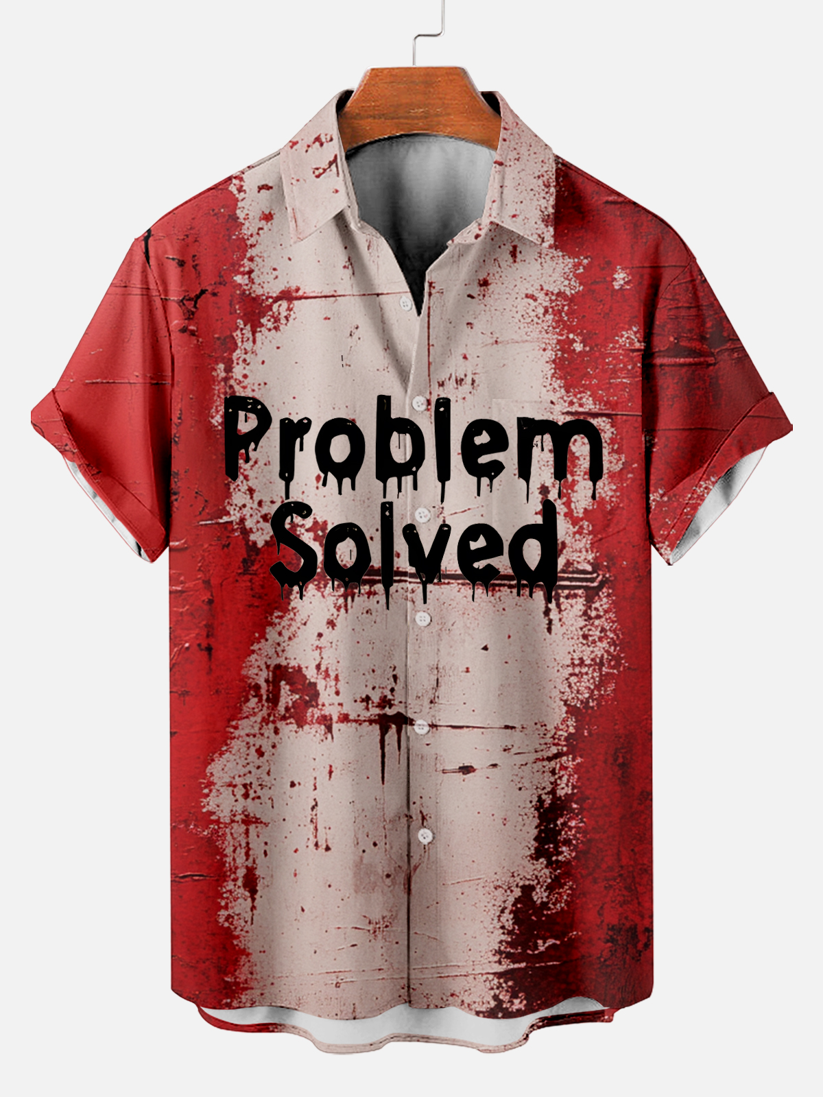 Men's Halloween Graphic Short Sleeve Shirt