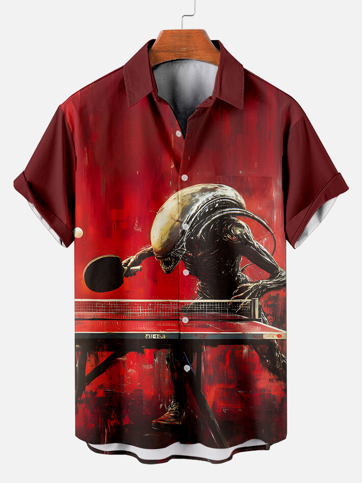Men's Classic Movie Graphic Short Sleeve Shirt