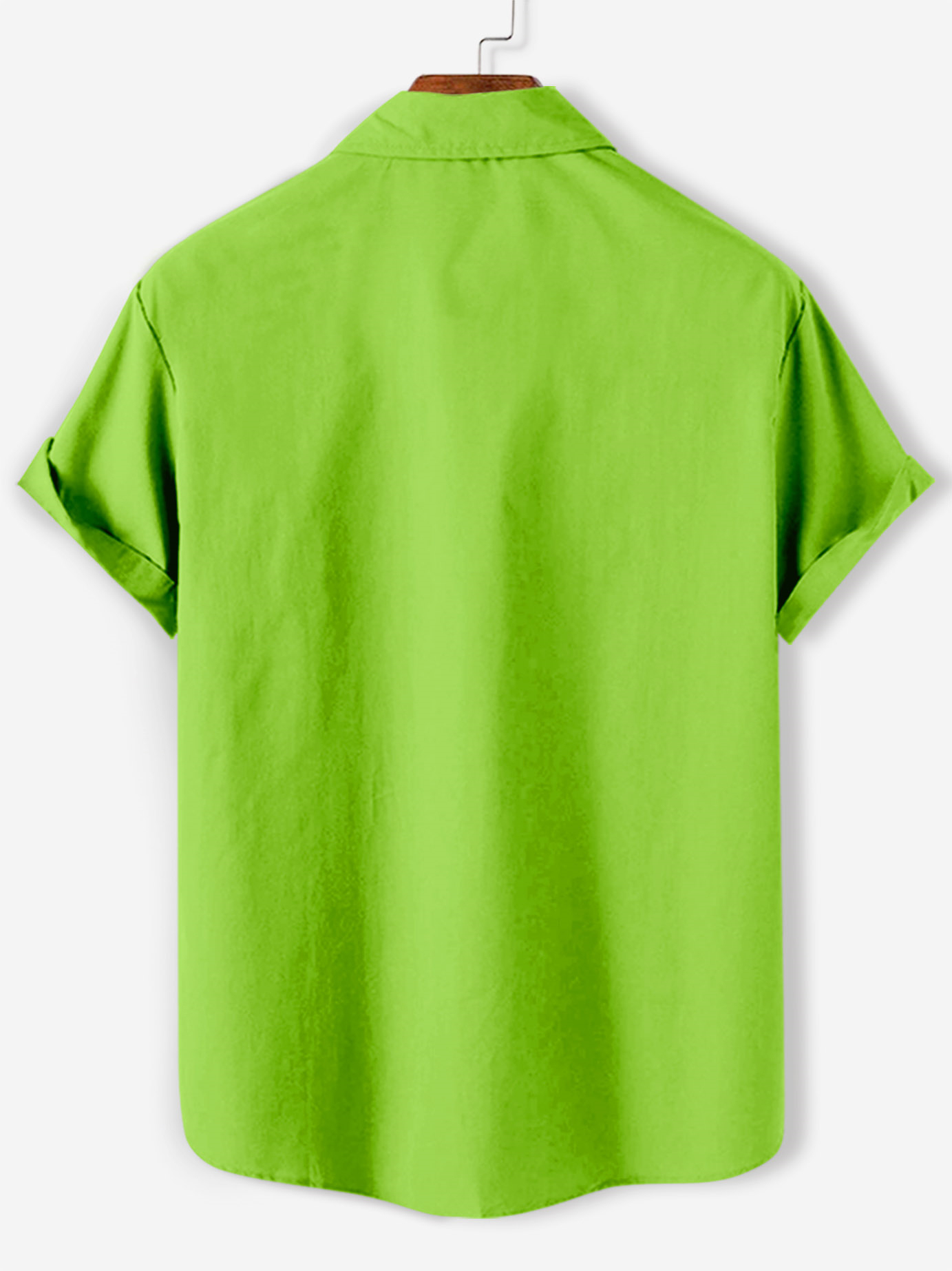 Men's cartoon racing stripe element short-sleeved shirt