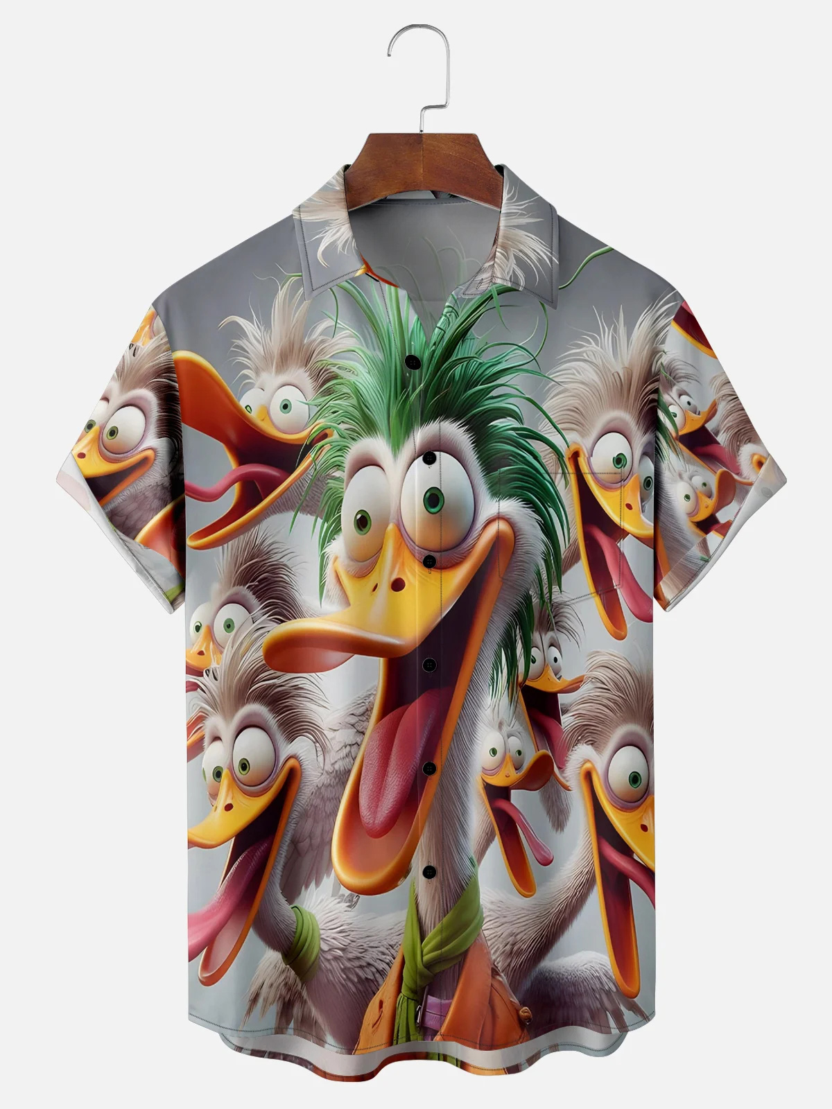 Men's Funny Graphic Short Sleeve Shirt