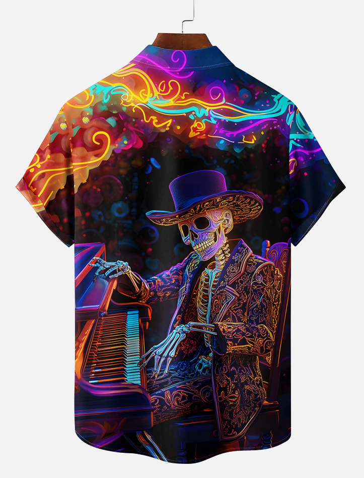 Men's Classic Movie Graphic Short Sleeve Shirt