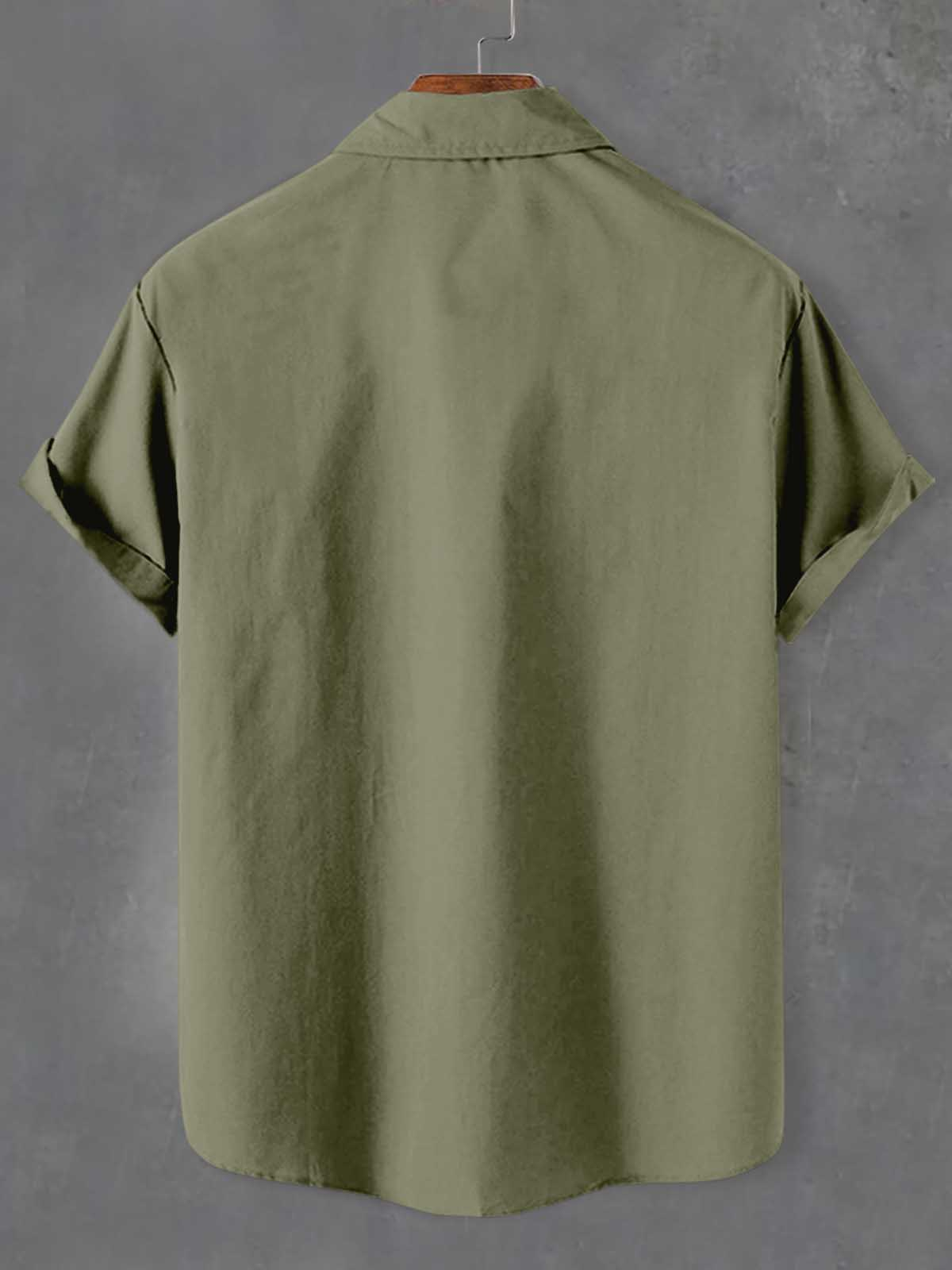 Men's Slogan Short Sleeve Shirt