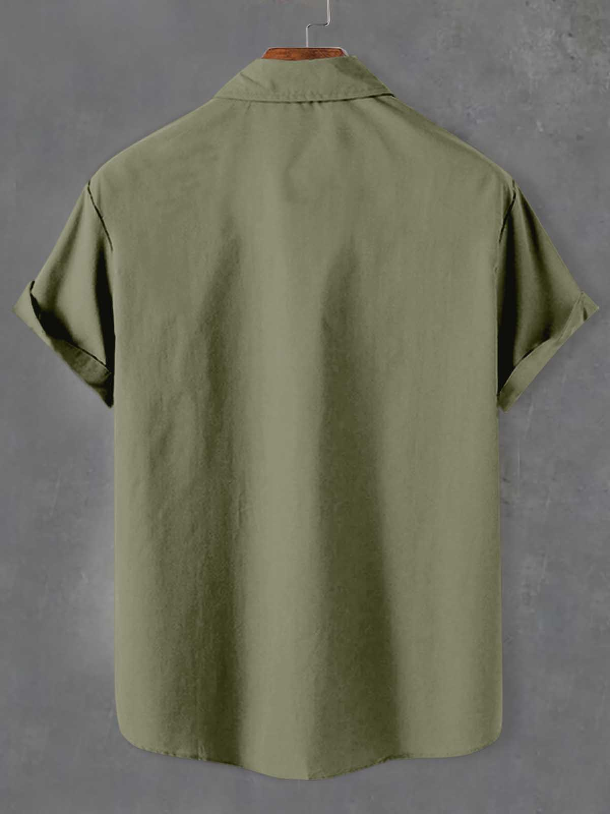 Men's Slogan Short Sleeve Shirt