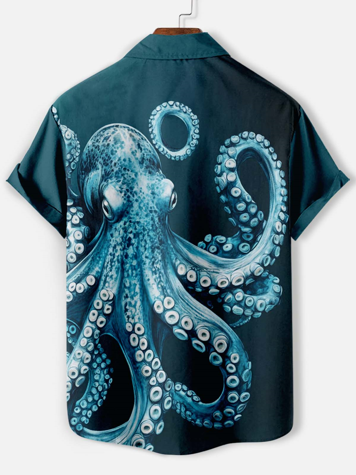 Men's Marine Life Graphic Short Sleeve Shirt