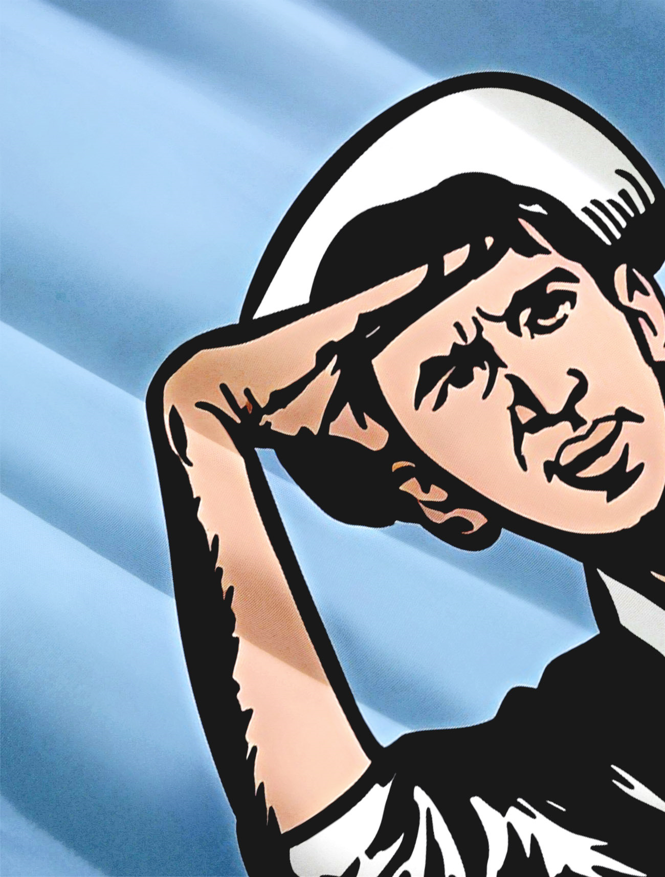 Men's Vintage Magazine Style Short Sleeve Shirt