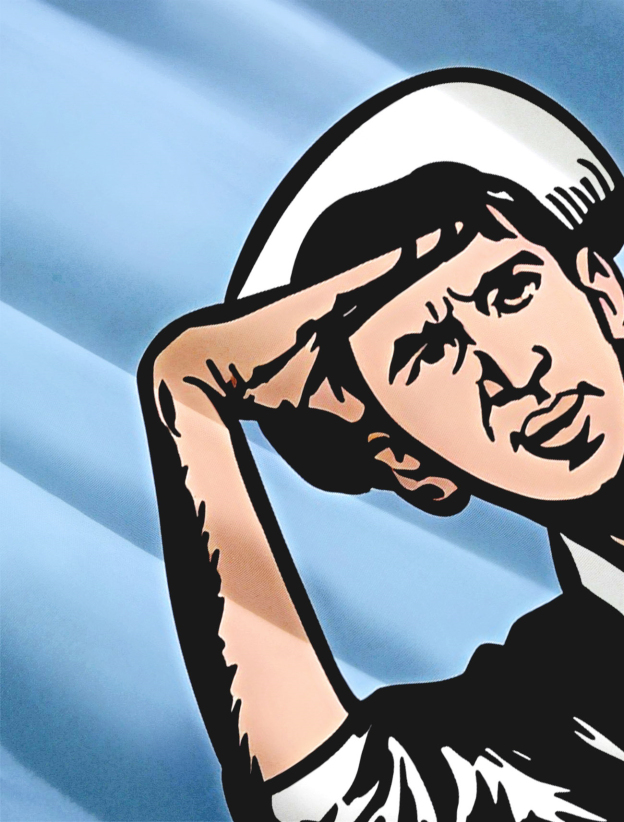 Men's Vintage Magazine Style Short Sleeve Shirt