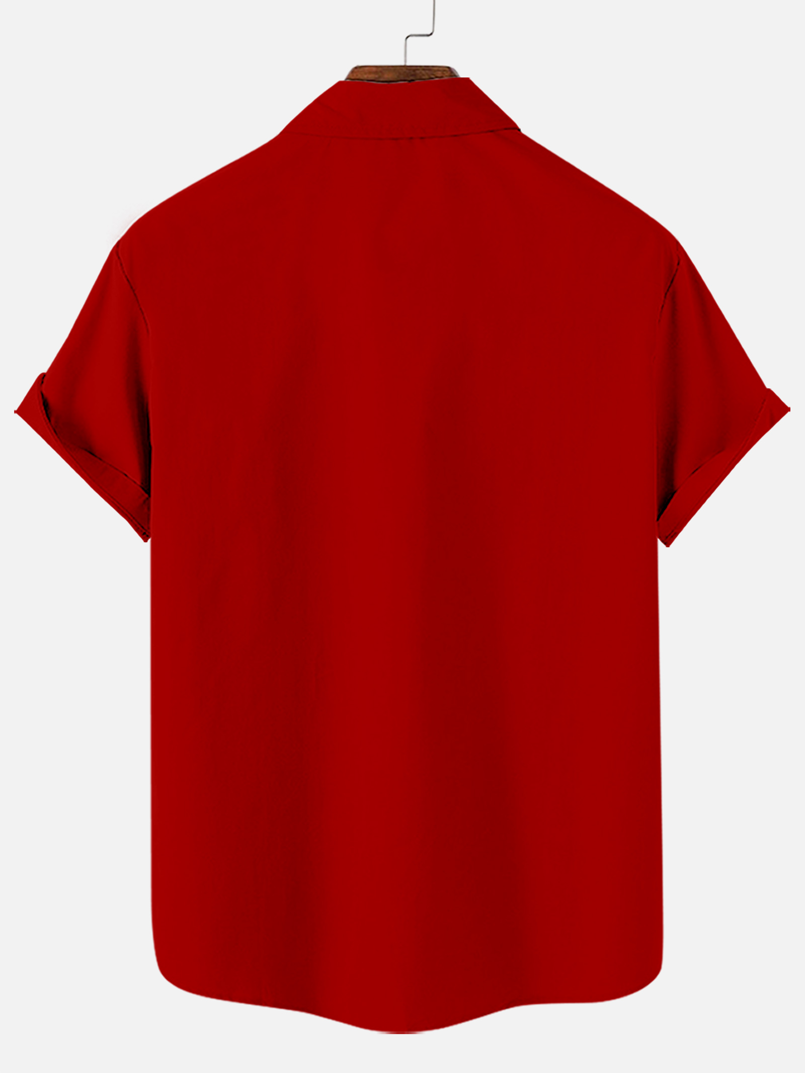 Men's Christmas Creative Design Pattern Short-Sleeved Shirt 0271