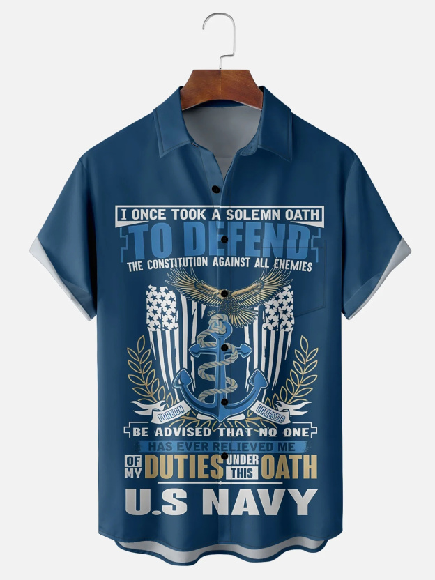 [Copy]Men's Classic Movie Godfather Animal Fun Graphic Short Sleeve Shirt